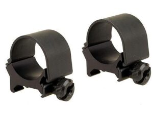 Weaver Detachable Top Mount Aluminum Scope Rings 1" Medium - Matte