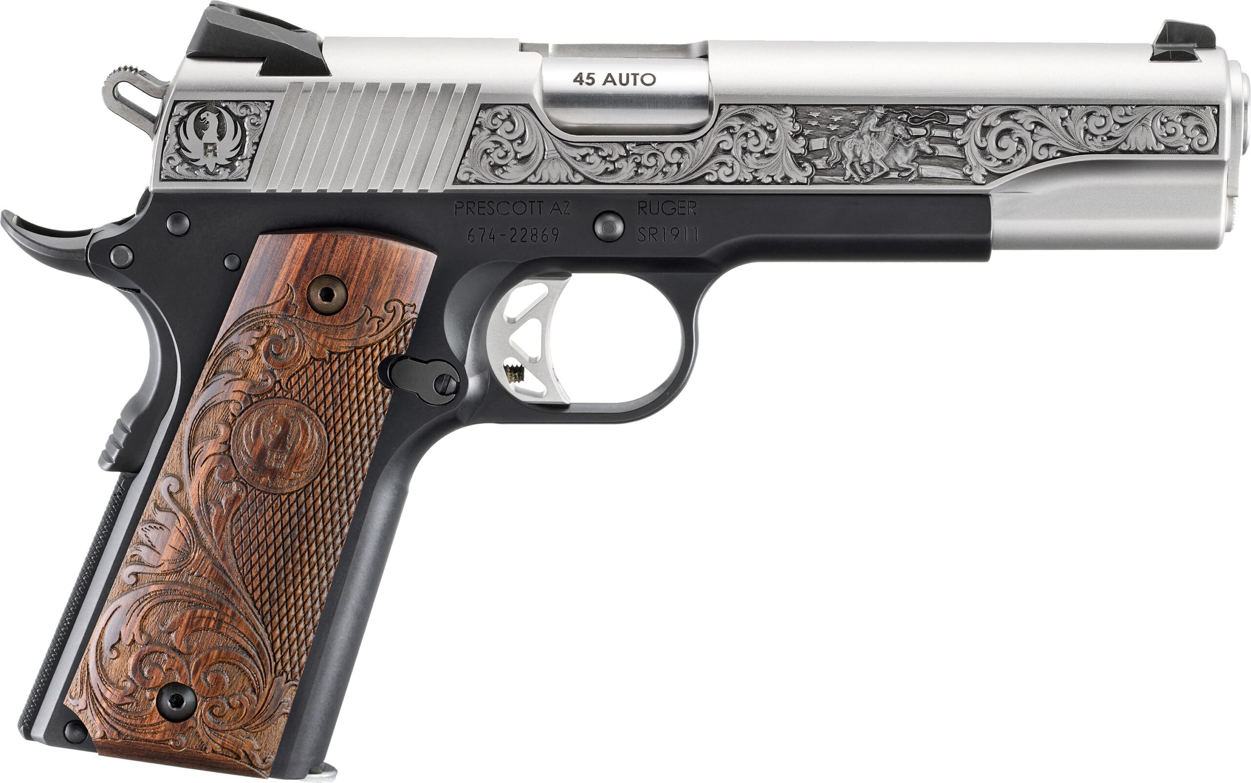 RUG SR1911 45AP PST 5B 8RD