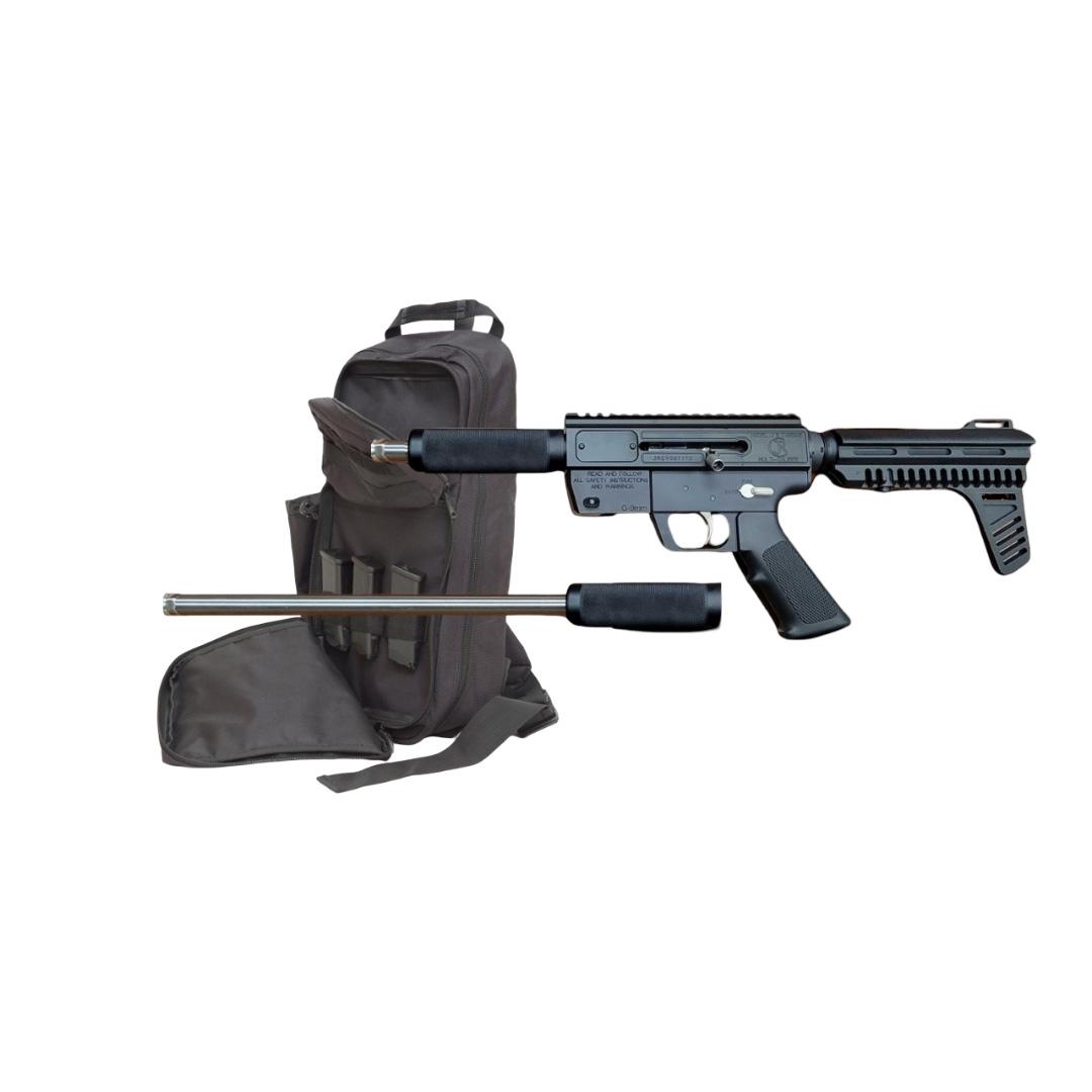 JRC Spark Survival System 9mm Luger 17rd Glock Magazine 6.5" & 17" Barrels Brace Black Bag