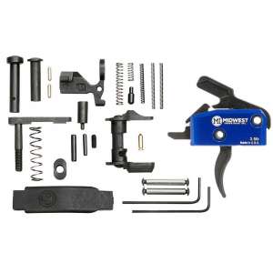 Midwest Industries Drop In Trigger Kit with Lower Parts Ambi Safety Black