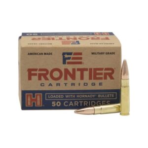 HORNADY FRONTIER 300 BLACKOUT 125GR FMJ 50RD BX 500RD CASE