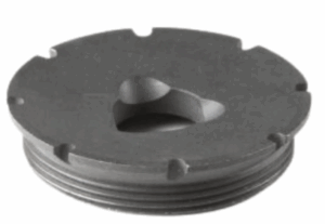 DEAD AIR R-SERIES FRONT CAP NOMAD LTI 30 CAL BLACK