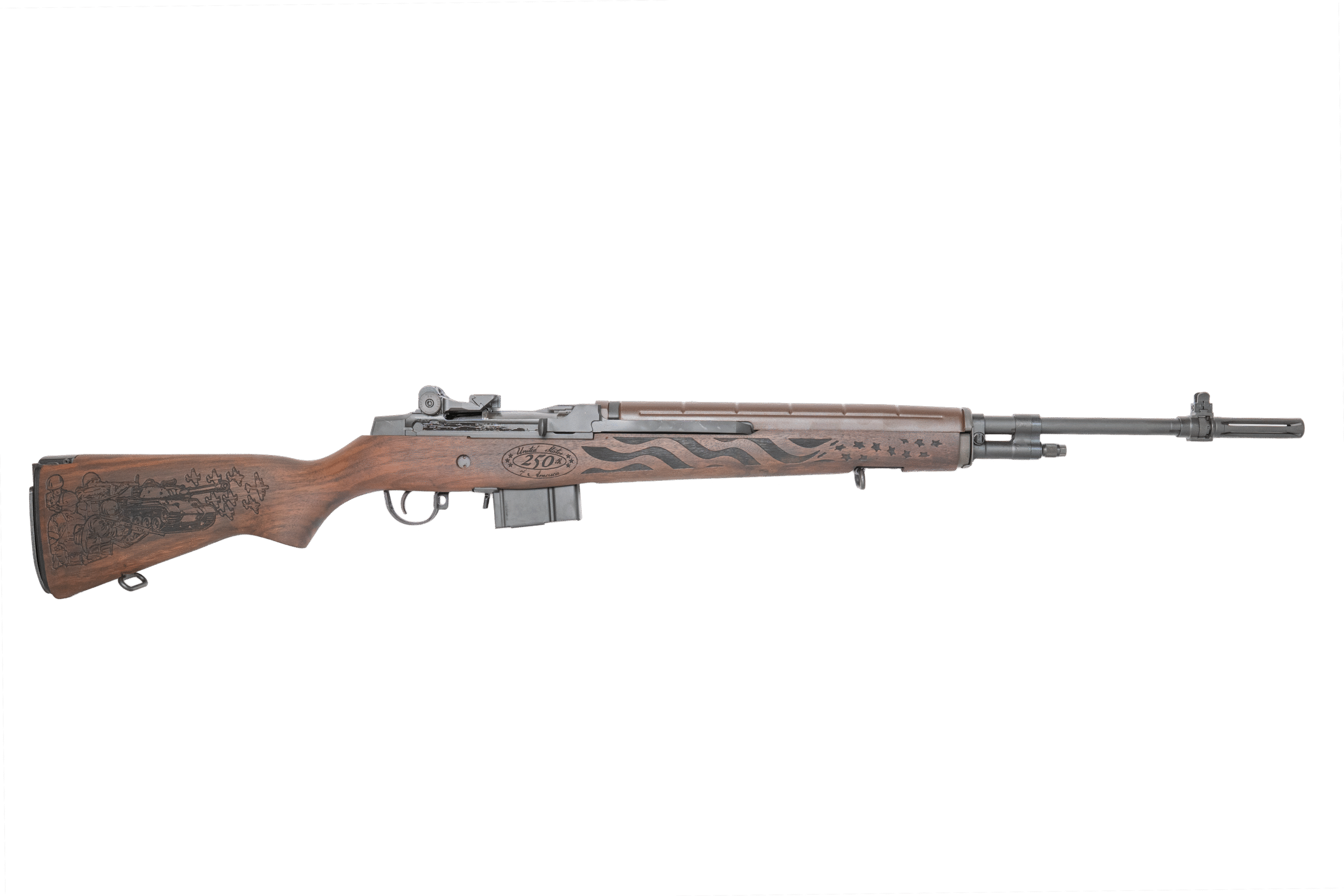 SPRINGFIELD ARMORY M1A 250TH ANNIVERSARY 308WIN WALNT ENGRAVED 22" BBL 1-10RD
