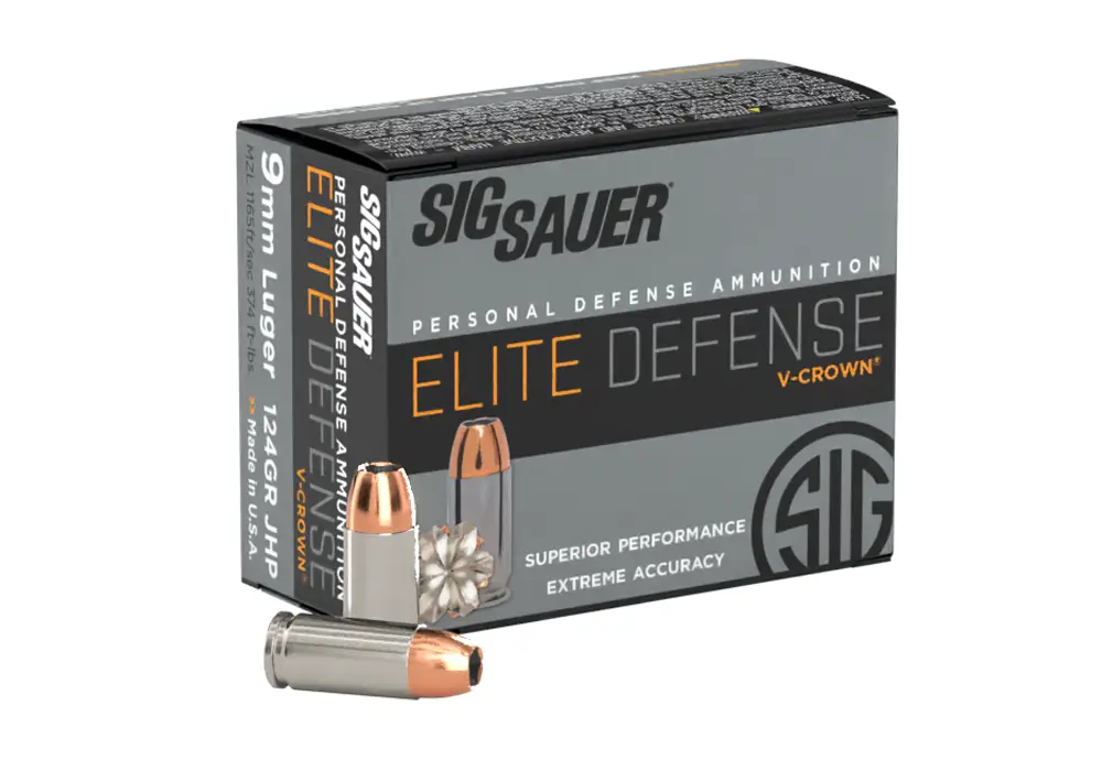 SIG SAUER V-CROWN 9MM 124GR JHP 20RD BX 200RD CASE - Image 6