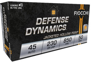 FIO 45AP 230GR DEFENSE JHP 50R