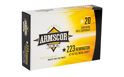 ARMSCOR 223REM 62GR FMJ 20/1000 - Image 2