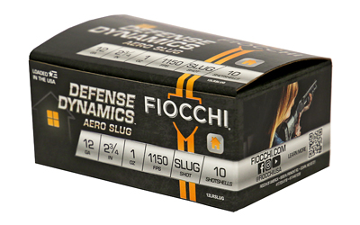 FIOCCHI 12GA AERO SLUG LW REC 10/250 - Image 3