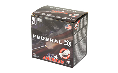 FED ALL AMERICAN 20GA 2.75" 7/8OZ #8 - Image 3