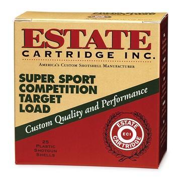 Estate Cartridge Super Sport Shotshells 12 ga 2-3/4" 1 oz 1235 fps #7.5 25/ct