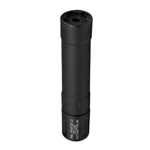 YHM Phantom Direct Thread .22 Sound Suppressor .22 Cal Aluminum/Stainless Steel Mount 1/2"-28 Black