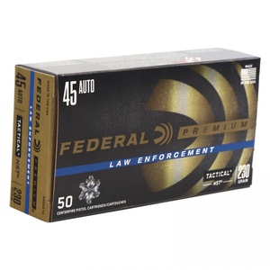 FEDERAL PREM HST 45ACP 230GR JHP 50RD BX 1000RD CASE