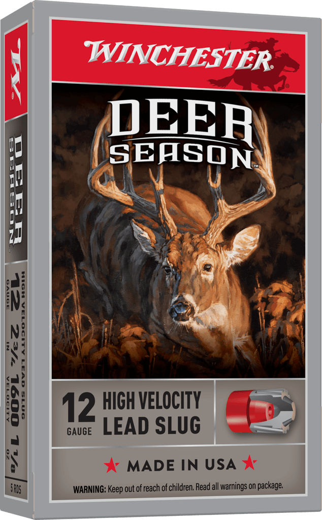 12GA 2-3/4" 1-1/4OZ 5RDS DEER SEASN