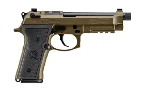 BERETTA M9A4 OVERLAND 9MM 5.1" TB 18+1(2) OR BRONZE