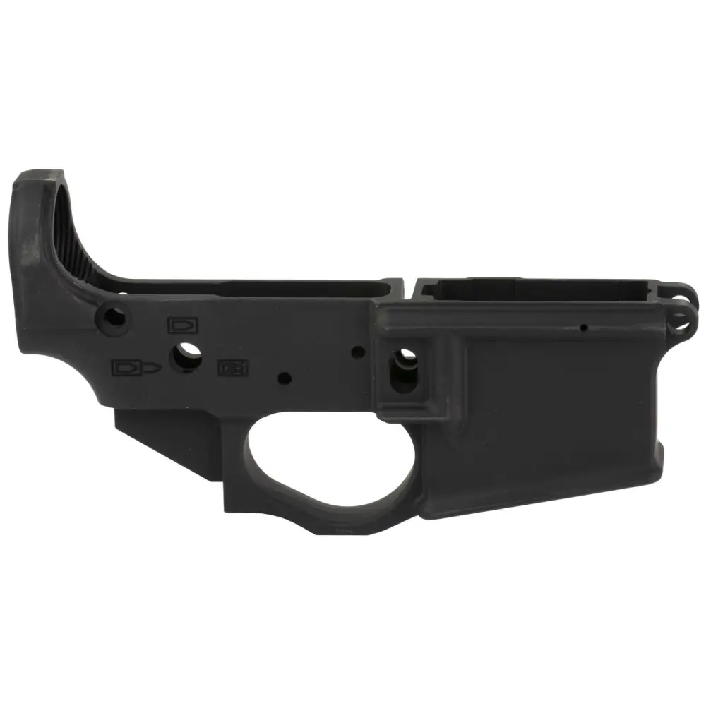 SPIKES TACTICAL STRIPPED LOWER RECEIVER, MULTI CAL, PUNISHER LOGO - Image 2