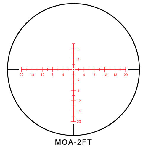 SIGHTRON SCOPE S6 10-60X56 ED - 34MM SIDE WHEEL ILLUM MOA-2FT - Image 2