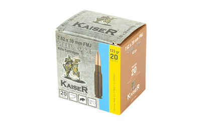 KAISER 7.62X39 123GR FMJ 20/1000 - Image 3