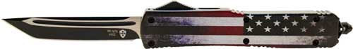 TEMPLAR KNIFE SLIM OTF FULL - US 3.1" BLACK TANTO