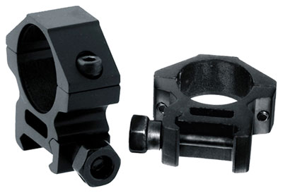UTG RINGS 30MM LOW PROFILE - MATTE BLACK PICATINNY/WEAVER