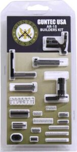 GUNTEC AR15 LOWER PARTS KIT - W/O GRIP & TRIGGER GROUP