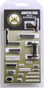GUNTEC AR15 LOWER PARTS KIT - AMBI W/O GRIP & TRIGGER GROUP