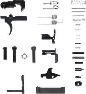 GUNTEC COMPLETE LOWER PARTS - KIT AR15 "WITHOUT GRIP"