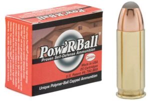 Glaser Pow'RBall Handgun Ammunition .38 Super 100 gr JHP 1525 fps 20/box