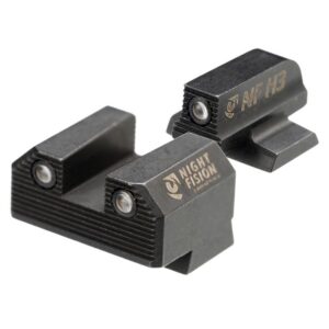 Night Fision Optics Ready Stealth Series Handgun Night Sights for Canik Mete SF/TP9 Black