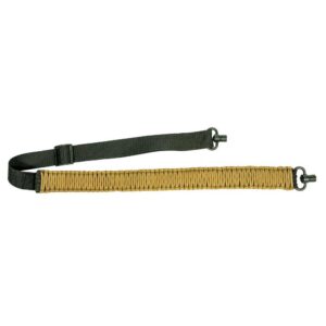 Outdoor Connection Express Paracord Sling with Push Button QD Swivel FDE