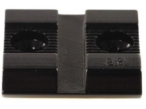 Weaver Standard Top Mount Aluminum Scope Base - Gloss Black - #28 - FRONT/REAR Scope Base on Select Models