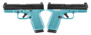 RUGER RXM 9MM PISTOL 4" BBL ROBIN EGG BLUE MAGPUL EHG, O.R. 2-15RD MAGS - ORION EXCLUSIVE