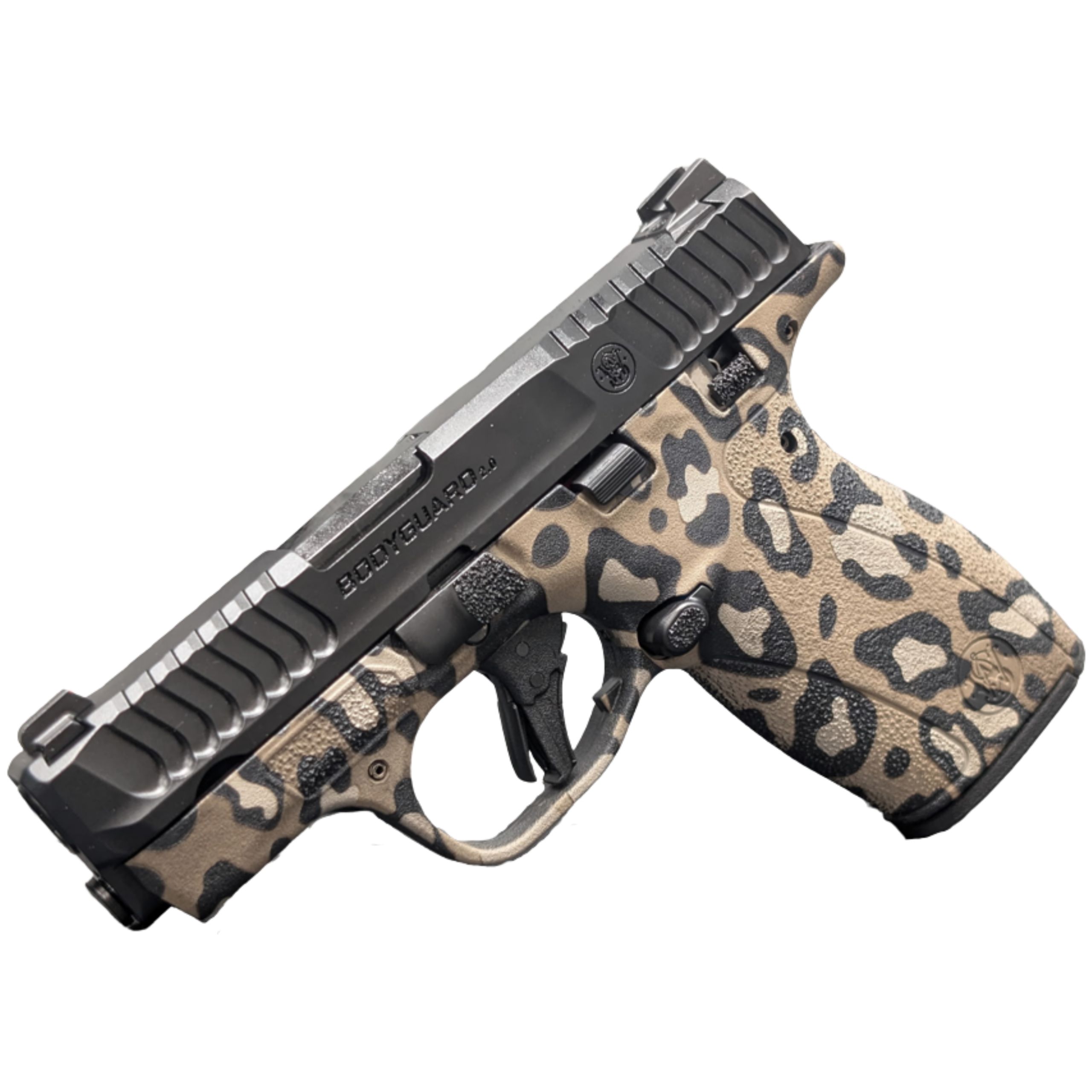 SMITH & WESSON BODYGUARD 2.0 MS LEOPARD PRINT 380ACP 2.75" BLK 1-10RD 1-12RD