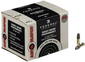 FEDERAL 22 LR AUTOMATCH BULK (325RD) PACK "CHAMPION" 325 RD/BX 10 BX/CS