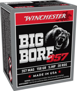 WINCHESTER BIG BORE 357 MAG - 158GR JHP 20RD 10BX/CS