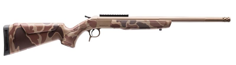 CVA SCOUT TD 450BM 22" - FDE/CAMO SYNTHETIC