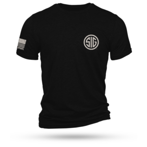 Nine Line Sig Sauer Logo Short Sleeve Shirt Black L