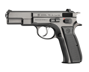 CZ 75 LEGEND 9MM PISTOL BLUED STEEL FIXED SIGHTS, MANUAL SAFETY 2-16RD